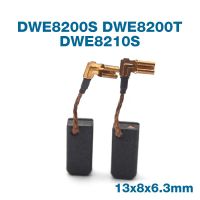 อะไหล่อุปกรณ์แปรงปัดคาร์บอนสำหรับ Dewalt DWE8200S DWE8200T เครื่องมือไฟฟ้าบดมุม DWE8210S ชิ้นส่วนแปรงคาร์บอนอุปกรณ์อะไหล่สว่าน