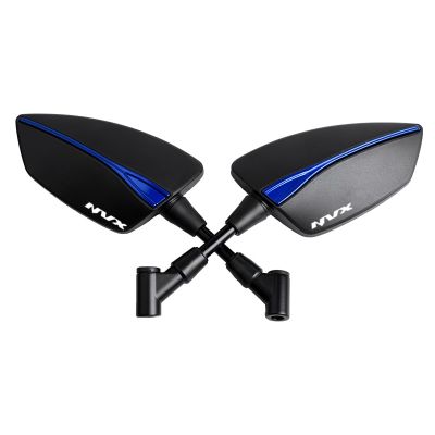 “：{}” Universal 8Mm/10Mm Motorcycle Accessories Rearview Mirrors Scooter Side Rear View Mirror For YAMAHA NVX125 NVX155 Aerox 155