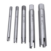 5pcs HSS 6542 Broken Tap Extractor Broken Tap Remover Removal Tool Kits 3 To 20mm Taps 34 Claws 2#-M5, 3#-M6, 4#-M8, 5#-M10,