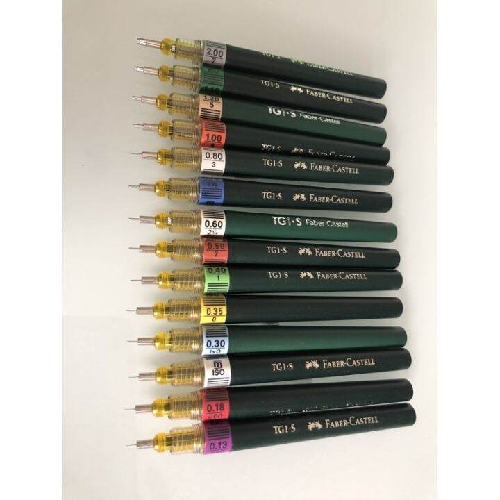 FaberCastell TG1S Technical Pen with Free Replacement Tip/Cone