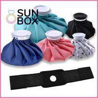 SUN BOX วัสดุระบายอากาศได้ การดูแลอาการบาดเจ็บ สำหรับขาหัวเข่า การบำบัดด้วยความร้อนและเย็น เข็มขัดผูกยืดหยุ่น แพ็คน้ำแข็ง กระเป๋าเก็บความเย็น แพ็คป้องกัน