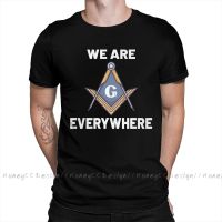 Freemasonry 2021 New Arrival T-Shirt Freemason Conspirazy Theory Unique Design Shirt Crewneck Cotton For Men Tshirt