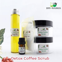 ✨ชุด DIY Detox Coffee Scrub ✨ สครับกาแฟสูตร Detox