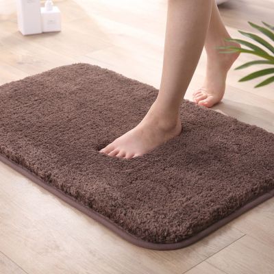 พรมปูพื้นห้องน้ำ Bathroom Rug Non-Slip พรมหน้าห้องน้ำ พรมเช็ดเท้า กันลื่น ซับน้ำได้ดี พรมเช้ดเท้าห้องน้ำ อัพเกรดคุณภาพหนาขึ้น พรมในห้องน้ำ พรมห้องน้ำ แห้งเร็ว พรมเช็ดเท้าในห้องน้ำ Bath Mat พรมเช็ดเท้ากันลื่น ซับน้ำ