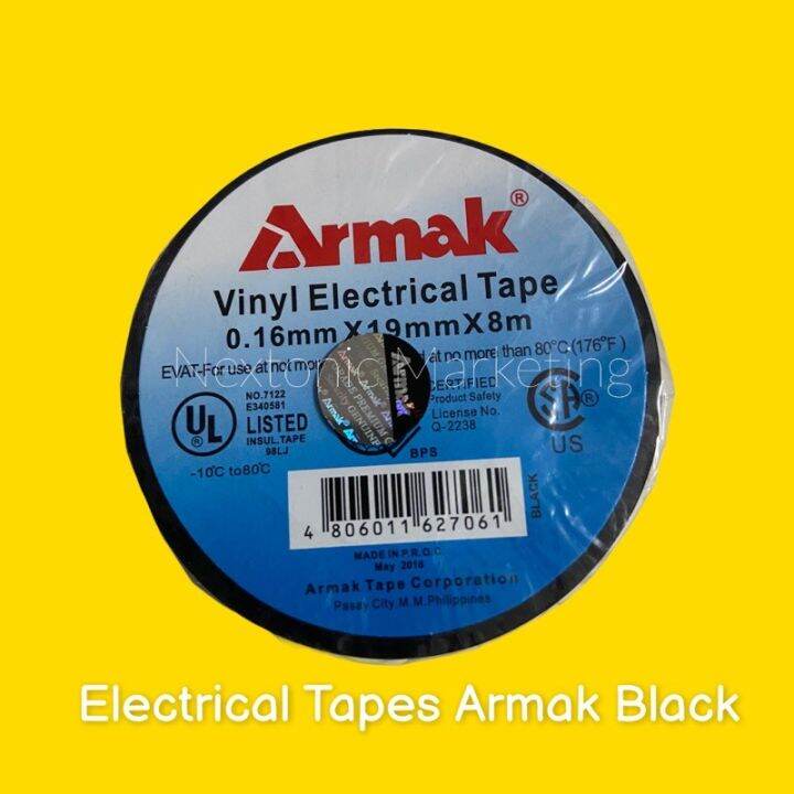 Electrical Tapes Black Armak Brand(Heavy Duty Materials) Lazada PH