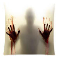 The Walking Dead Cushion Cover Peach Skin Throw Pillow Cover Cushion Case Sofa Bed Decorative Pillows 45x45cm Two Side