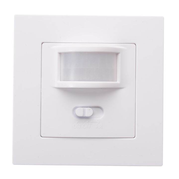 Infrared Motion Sensor AC 220 160 Degree Wall Mount Switch with ONOFF