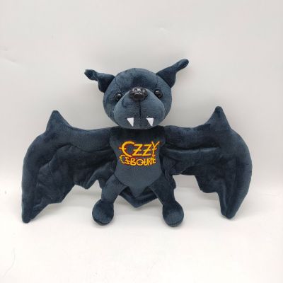 Cross-border new product ozzy osbourne bat Ozzy Osbourne black bat plush doll --gz230729♕