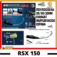 Esada Honda RSX Rsx150ผู้ชนะ X E6ตัวเก็บเสียงท่อไอเสีย28/30/32 Mm