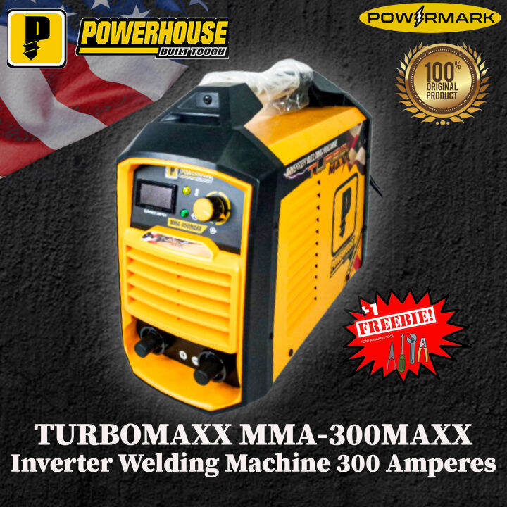 POWERHOUSE TURBOMAXX MMA300MAXX Inverter Welding Machine 300 Amperes