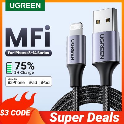 【HOT】♗☋▧ MFi USB Cable for iPhone 14 13 12 2.4A Fast Charging Lightning iPad Data