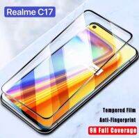 เก็บเงินปลายทาง ฟิล์มกระจก เต็มจอ กาวเต็มขอบดำ 9H For Realme C17 คุณภาพดี ติดง่าย ของแท้ 100% สินค้าพร้อมจัดส่ง