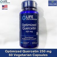 เควอซิทิน Optimized Quercetin 250 mg 60 Vegetarian Capsules - Life Extension #เควอซิติน