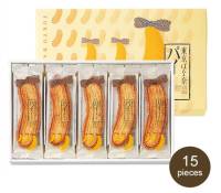 [พร้อมส่ง] Tokyo Banana Pie  คุกกี้พัฟเพสตรี้เหล่านี้ประกอบด้วยแป้งเพสตรี้เนยหลายชั้นและแป้งบิสกิตกล้วย ขายดีมากก