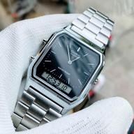 Đồng hồ Điện tử nam nữ Casio chính hãng AQ 230A-1D bảo hành 1 năm Hyma watch thumbnail