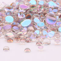 Nail Glass Beads ed Topaz Mermaid Symphony Rhinestones Flatback Mixed Size Nail Art Gems Stones For Crystal 3D Accessories