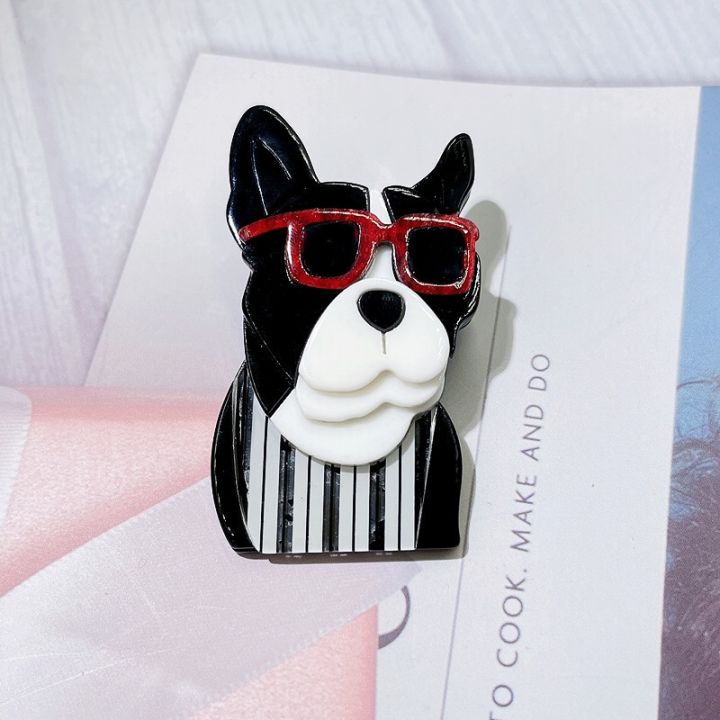 acrylic-cute-dog-brooches-for-women-men-wear-hat-glasses-sitting-small-pet-animal-party-casual-brooch-pin-gifts-high-quality