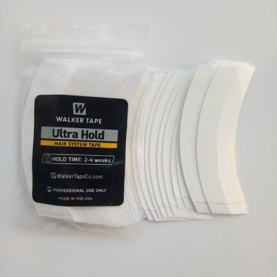 36pcs/lot 7.6cmx1.1cm Ultra Hold Hair System Adhesives Tape Super Strips Adhesives For Tape Extension/Toupee/ Lace Wig/Closure