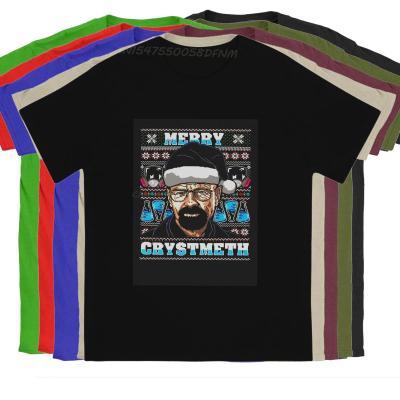 Heisenberg Breaking Bad Newest T Shirt for Men Breaking Bad christmas ugly Camisas T-shirts Male Personalized Men Clothing