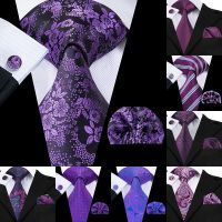 【Hot Sale】embellishembellishเนคไท Hi-Shampooties สำหรับผู้ชาย Hanky Dollset Fashion Design Business Mens Ties