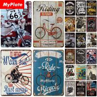 Retro Motorcycles Metal Signs Custom Motors Iron Poster Wall Sticker Pub Bar Garage Decor Vintage Painting，Contact the seller, free customization