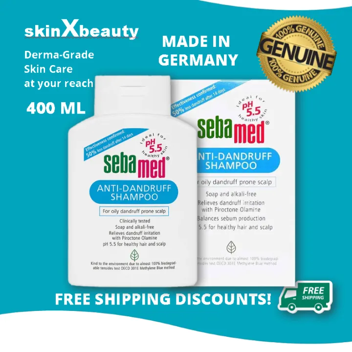 SEBAMED AntiDandruff Shampoo 400ml DERMAGRADE ONHAND GENUINE SEBAMED Anti Dandruff Shampoo