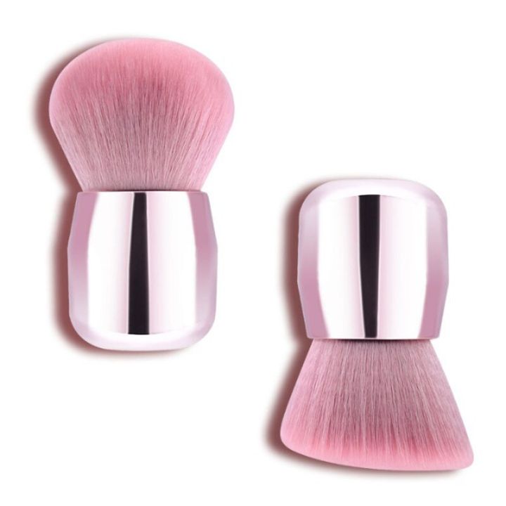 loose-powder-brush-mushroom-head-makeup-brush-pink-single-powder-brush-set-makeup-powder-brush-soft-hair-girl-blush-brush