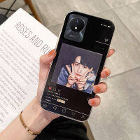 เคสโทรศัพท์ใหม่สำหรับ VIVO Y02T Y02A ฝาครอบ INS คู่กรอบรูปแฟชั่นนุ่มโปร่งใสป้องกันการหล่นสำหรับ VIVO Y02T Y02A เคส