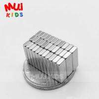 muikids - (2 ชิ้น) แม่เหล็ก ทรงสี่เหลี่ยม แรงดูดสูง มีให้เลือก 2 ขนาด 10×4×3 และ 10×4×2