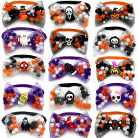 Yarn Ball Pet Dog Halloween Bow Tie Product for Small Dog Cat Bow Tie Dog Grooming Collars Supplies Dog Accessories-mqte1745