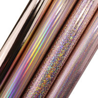 30x134cm Roll Rose Gold Smooth Faux Synthetic Artificia Litchi Lychee Leather Fabric For Bows Earring Handbags Decoration HM006