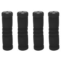 2 Pair for Bike Bicycle Handle Handlebar Soft Sponge Bar Grips Black