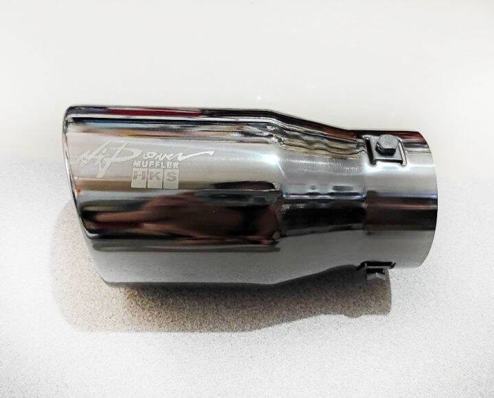 HKS Muffler Tip Glossy Stainless Muffler Cutter Lazada PH