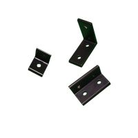 1PC 2020 2040 3030  L Shape Black Corner Brackets Fitting Angle Aluminum Connector for Aluminium Profile  Power Points  Switches Savers