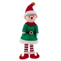 Santa Claus Doll Christmas Tree Ornaments Merry Christmas Decoration for Home Xmas Gifts Happy New Year