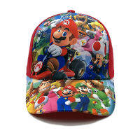 Mario Bros Men S Women S Baseball Cap Peaked Cap Cotton Character Printing Sunscreen Visor Cap Baseball Hat Cotton