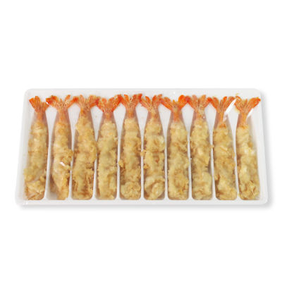 กุ้งเทมปุระ ตรา เอ-ได บรรจุจำนวน 10 ชิ้น/แพ็ค (แช่แข็ง)  FROZEN JAPANESE FRIED SHRIMP (TEMPURA) (A-DAI BRAND)