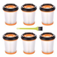 6Pcs Vacuum Filter for ION W1 Cordless Handheld Vacuum Filters for WANDVAC WV200 WV201 WV220,Part XHFWV200