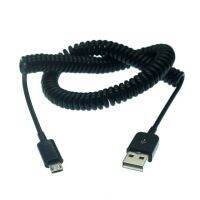 Usb 2.0กับไมโคร Usb สปริงสายข้อมูลแบบขดเกลียวคอนเนคเตอร์ Usb ดิจิตอล5ตัวแปลงสายชาร์จ Usb ต่อสายชาร์จข้อมูลสายเครื่องชาร์จ Usb