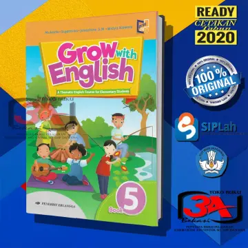 Jual Buku Grow With English Kurikulum Merdeka SD Kelas 4 karya