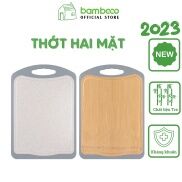 Thớt kháng khuẩn và tre nguyên tấm BAMBOOO ECO cao cấp hai mặt dày dặn