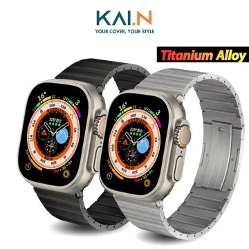 đeo tay siêu mỏng thời trang nam dây da TITAN EDGE 1044YL06
