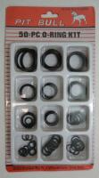 50 PCS ยางโอริง O RING PIT BULL 50-PC O-RING K1T Rubber O-Ring Kit Assortment O RING SET แหวนยาง ยางวงแหวน O - ring ขนาดต่างๆชุดสำหรับท่อประปาแตะซีลอ่างล้างจาน