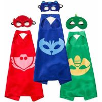 NobleKids Costume Catboy Owlette Gekko Cape Halloween Fancy Dress