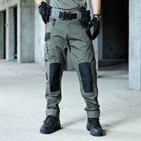 Black Industrial Assault  Men S And Outdoor Overalls Fan Forces Training Slim Pants