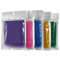 【YF】 100pcs Brushes Disposable Applicator Swab for Extension Mascara Makeup Glue Remove