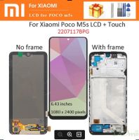 6.43 ต้นฉบับ /Oled/Lcd Tft สำหรับ Xiaomi Poco M5s Lcd 2207117BPG หน้าจอสัมผัส Digitizer แทนการประกอบสำหรับ Xiaomi M5s Poco