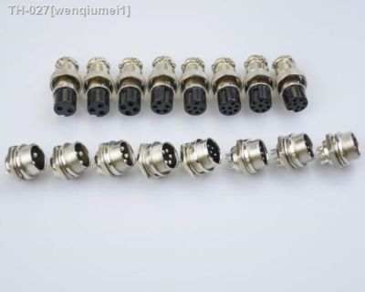 ❈◇ 1set GX20 Aviation Connector Male Plug Female Socket Circular Connector 2/3/4/5/6/7/8/9/10/12/14/15 Pin Wire Panel Connector