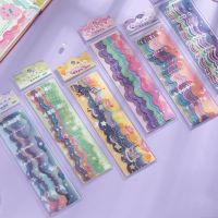 [COD] Leisure strip landscaping and paper stickers cloud the sun series ins fresh dreamy hand account decoration 6 types
