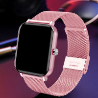 Full Touch Smart Watch Women Men Smartwatch Electronics Smart Clock For Android IOS Fitness Tracker Square Sport Smart-watch